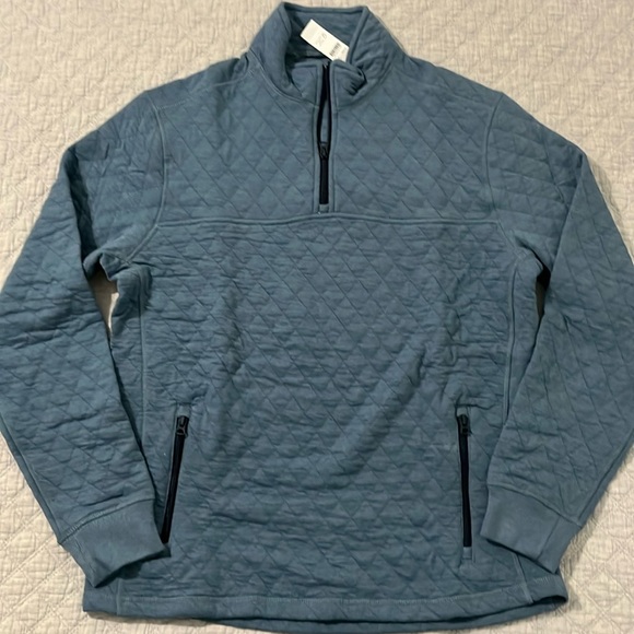 NEW W/Tags J. Crew quarter-zip pull over sweatshirt - Picture 1 of 4